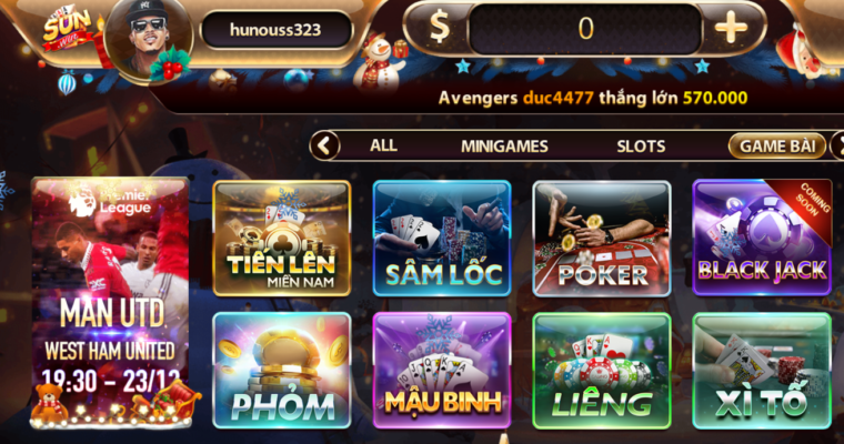 Giới thiệu trò chơi Tiến lên miền nam trên cổng game sun 20 