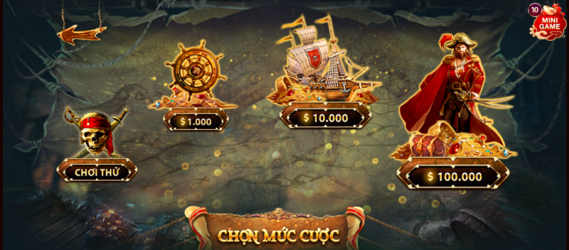 Luật chơi Pirate King cần biết khi tải Sunwin