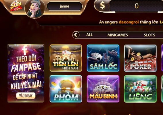 Khái quát sơ lược về cổng game sun20